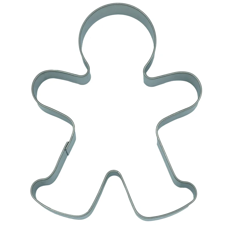 Cookie cutter Gingerbread man – large - Image 1