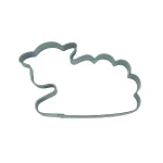 Cookie cutter Sheep laying