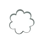 Ausstechform Blume – mittel