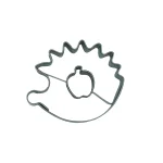 Ausstechform Igel mit Apfel