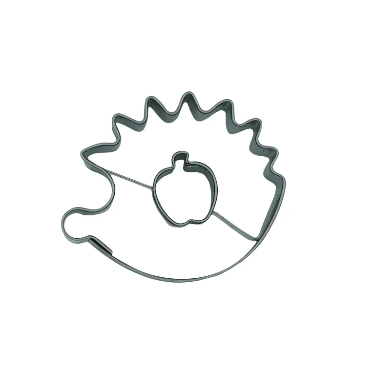 Ausstechform Igel mit Apfel – Bild 1