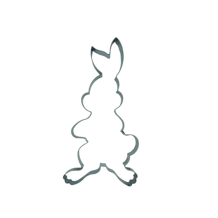 Cookie cutter Rabbit large V - Image 1