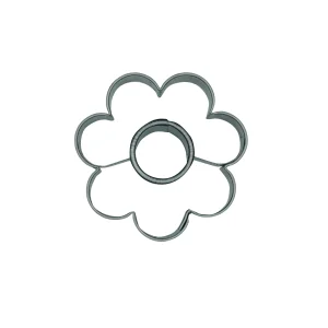 Emporte-pièce Fleur moyenne avec rond
