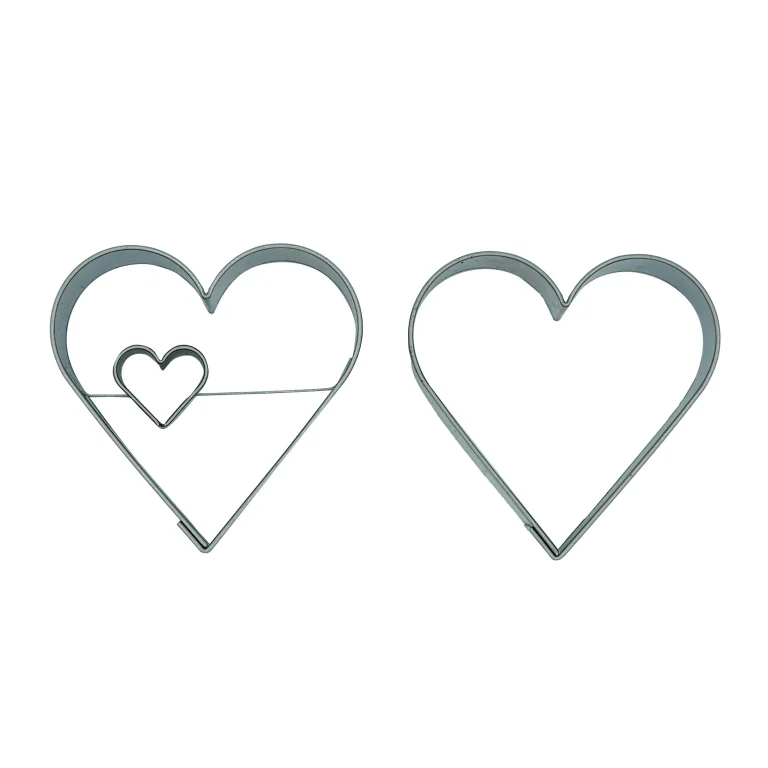 Linzer cookie cutters set Heart medium - Image 1