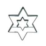 Ausstechform Stern mittel mit großem Stern