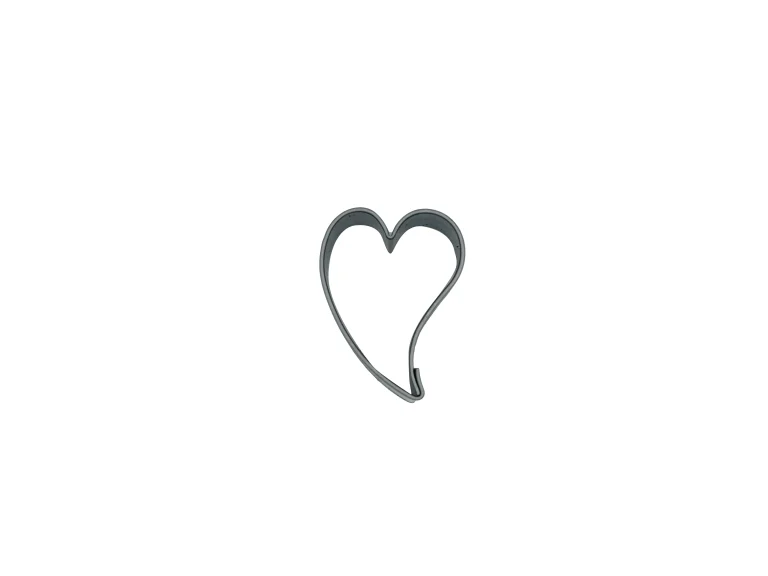 Cookie cutter Heart slanted – small - Image 1