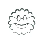 Cookie cutter Smiley III