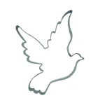 Ausstechform Taube – groß