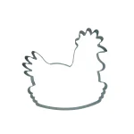 Ausstechform Huhn im Korb