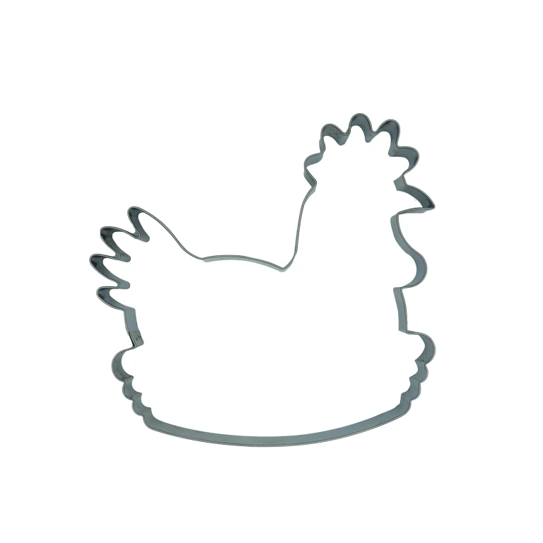 Ausstechform Huhn im Korb – Bild 1
