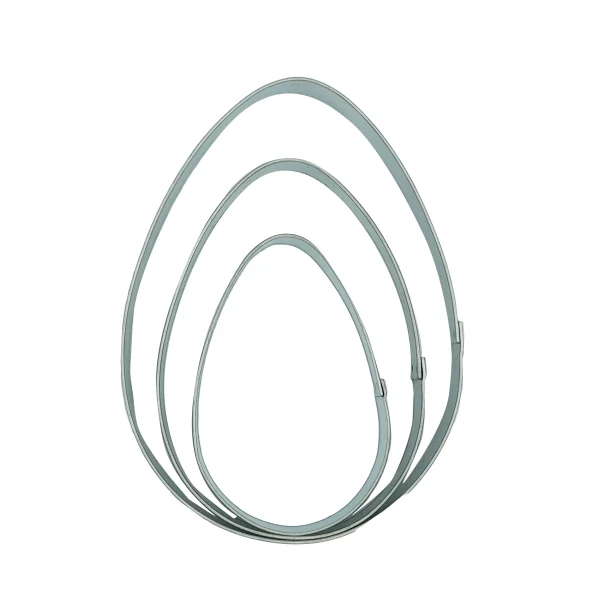 Emporte-pièces Œuf - set de 3 pièces