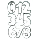 Ausstechformen Ziffern 0 – 9