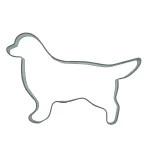 Cookie cutter Rottweiler dog