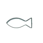 Ausstechform Fisch V