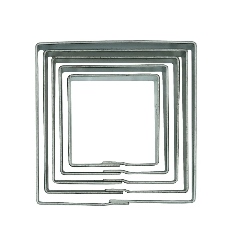 Ausstechform Viereck – 5 Stück Set – Bild 1