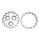 Linzer Ausstechformen Set  Echter Linzer + Kreis gezackt