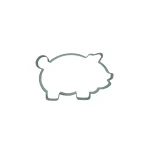 Cookie cutter Pig III