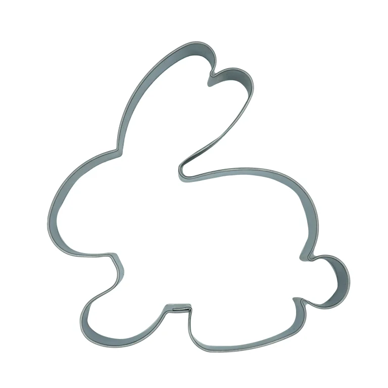 474 Cookie cutter Bunny sitting large II - Image 1
