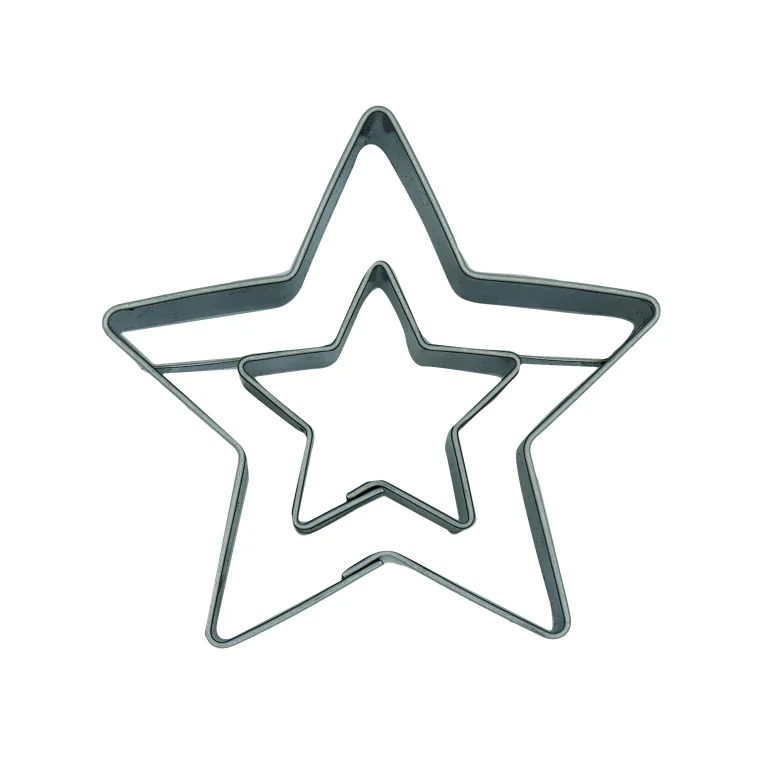Cookie cutter Star with star - Image 1