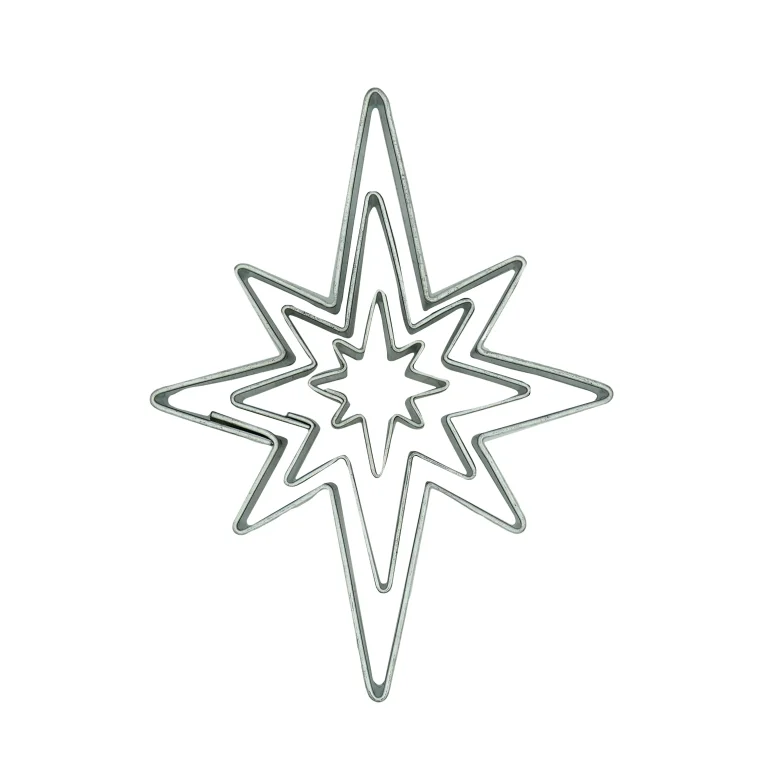 Emporte-pièce Étoile pointue - lot de 3 pièces – Image 1