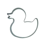 Ausstechform Ente II