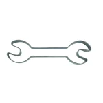 Ausstechform Schraubenschlüssel