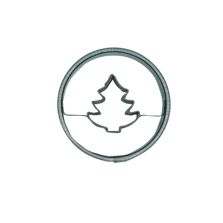 Emporte-pièce Rond III avec sapin – Image 1