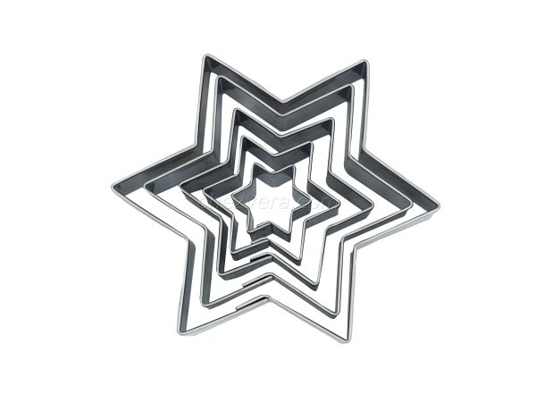 Emporte-pièces Étoile - set de 5 pièces