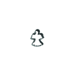 Cookie cutter Angel – mini