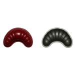 20 Stück Mini-Backformen – Vanillekipferl