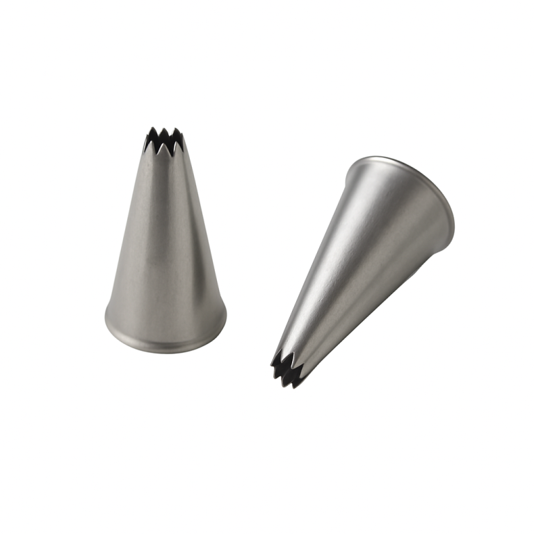 P8004 Open star piping nozzle IV – 7 mm - Image 1