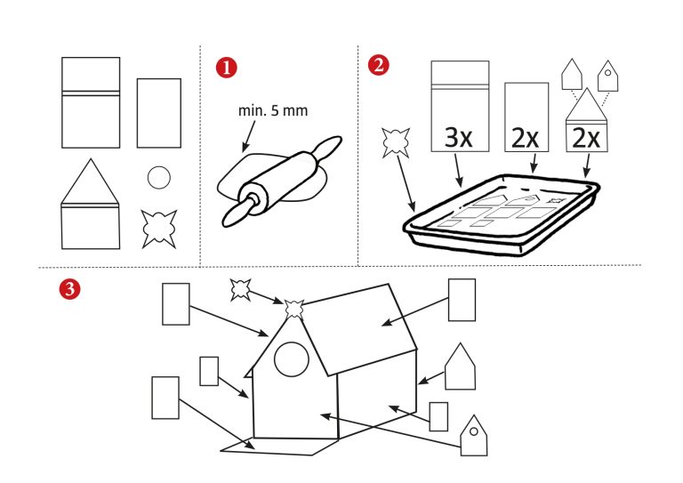 Ausstechform Lebkuchenhaus "Hänsel und Gretel" 3D – Bild 2