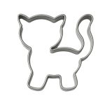 Ausstechform Katze IV