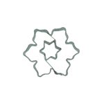 Cookie cutter Snowflake III with star